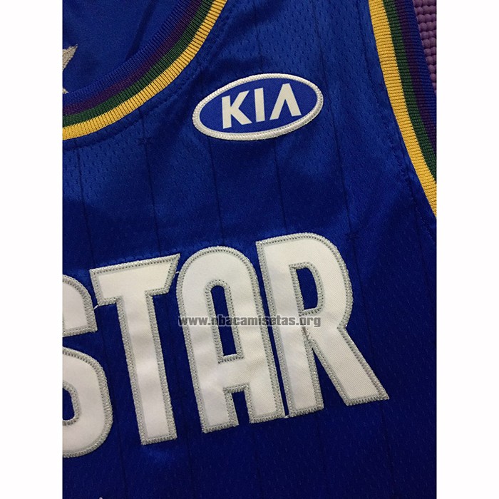 Camiseta All Star 2020 Los Angeles Clippers Kawhi Leonard NO 2 Azul